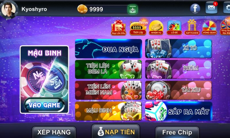 Những câu hỏi thường xuất hiện trong game mậu binh